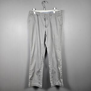Polo Ralph Lauren‎ Mens 34x32 Classic Fit Chino Preppy Gray Cotton Pants